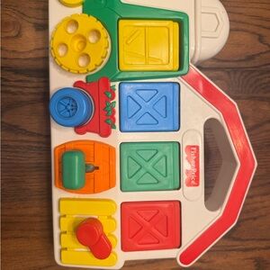 Fisher-Price Little People Farm Pop-Up Toy Barn 5826 Farm Animals 1993